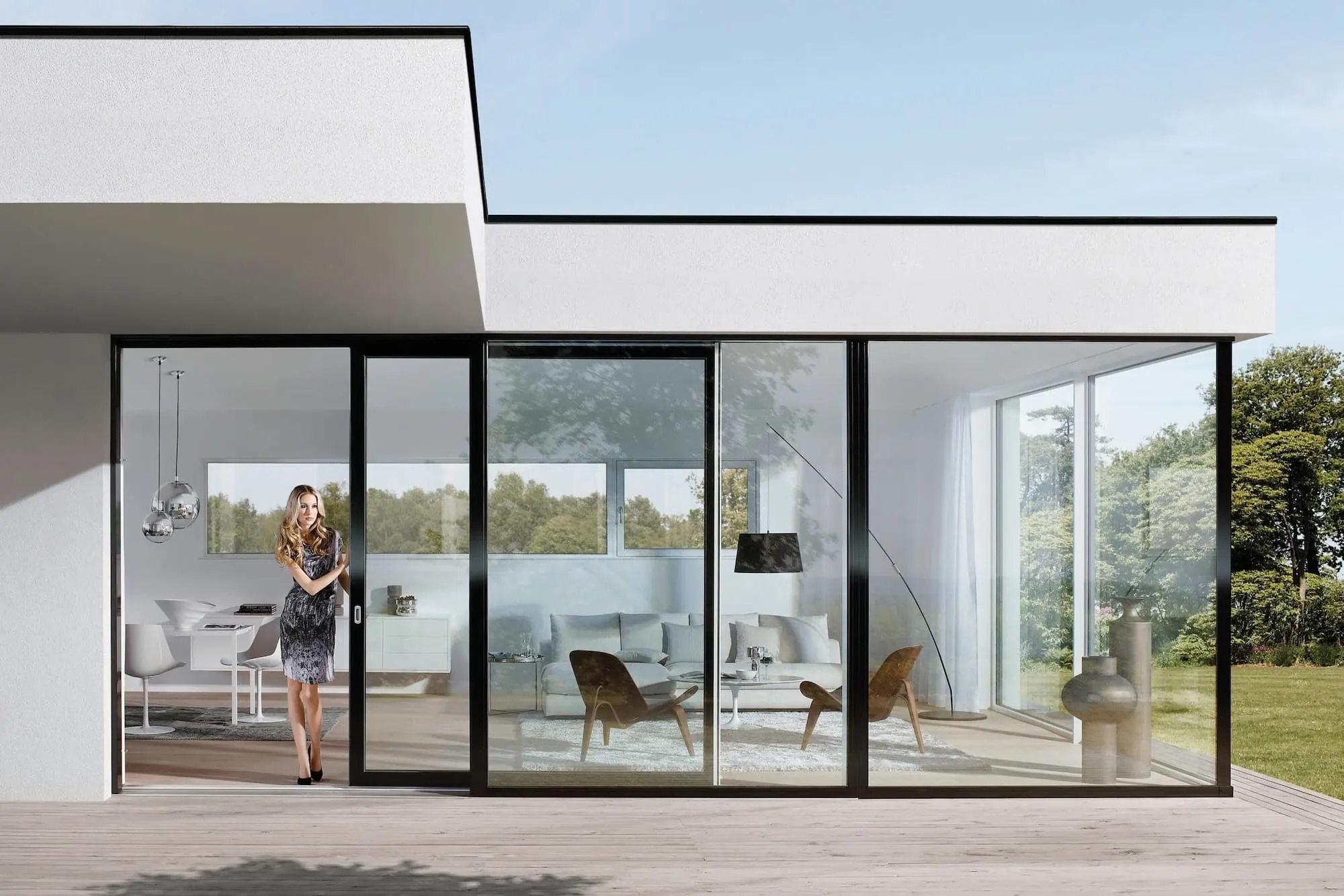 Fenêtres noires – PVC ou aluminium? 