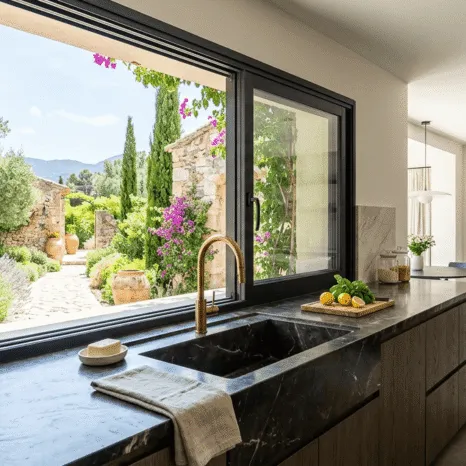 Fintecnic finestre casa grandi vetrate