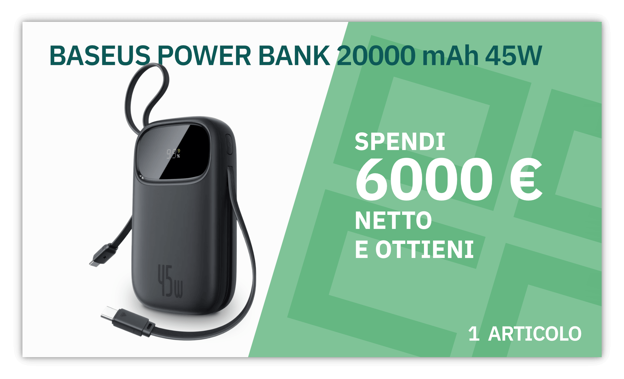 Promozione – Ottobre 2026